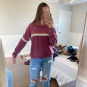 Maroon pullover